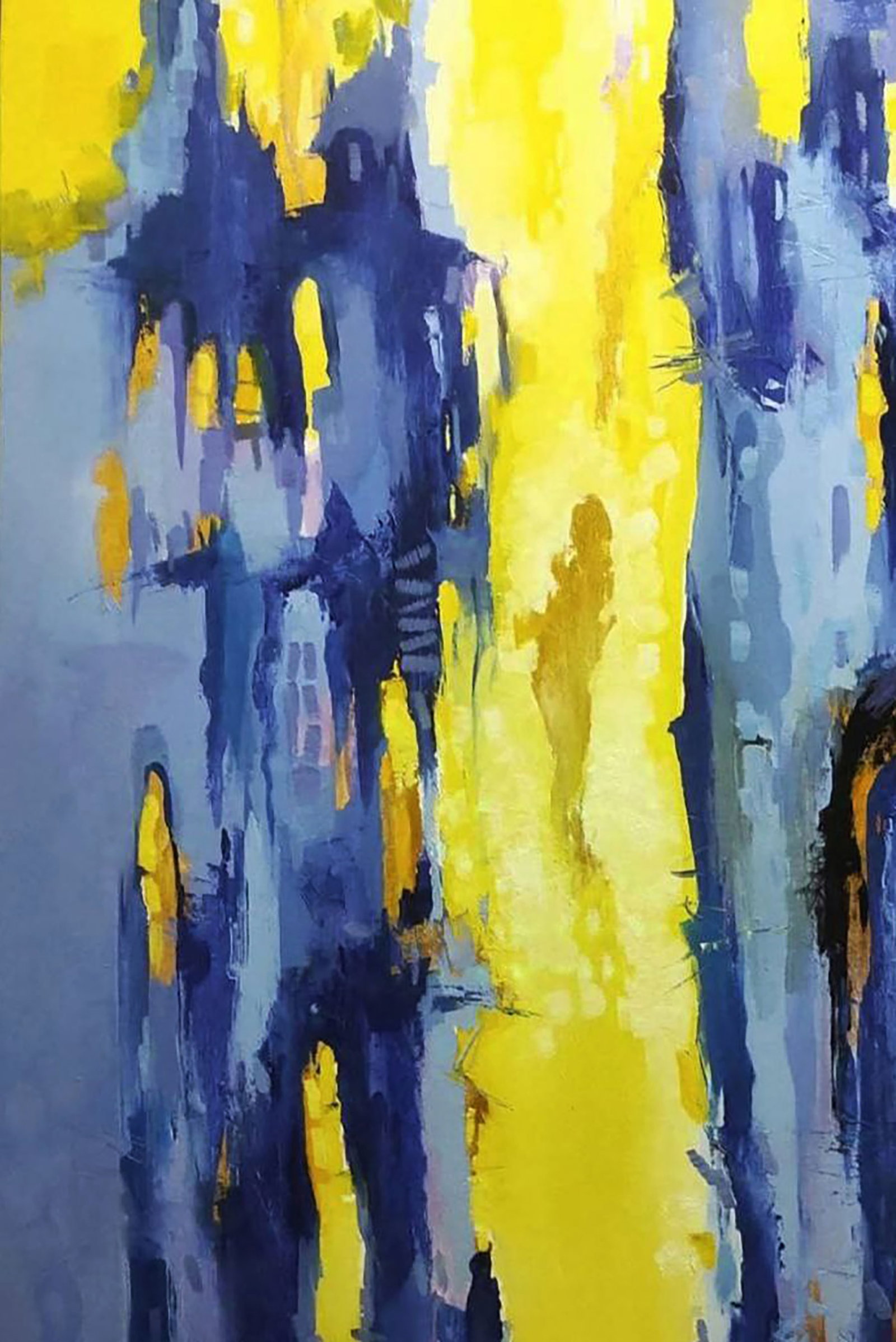 Oil painting Musik from siesta Stepan Verbeshchuk - 2