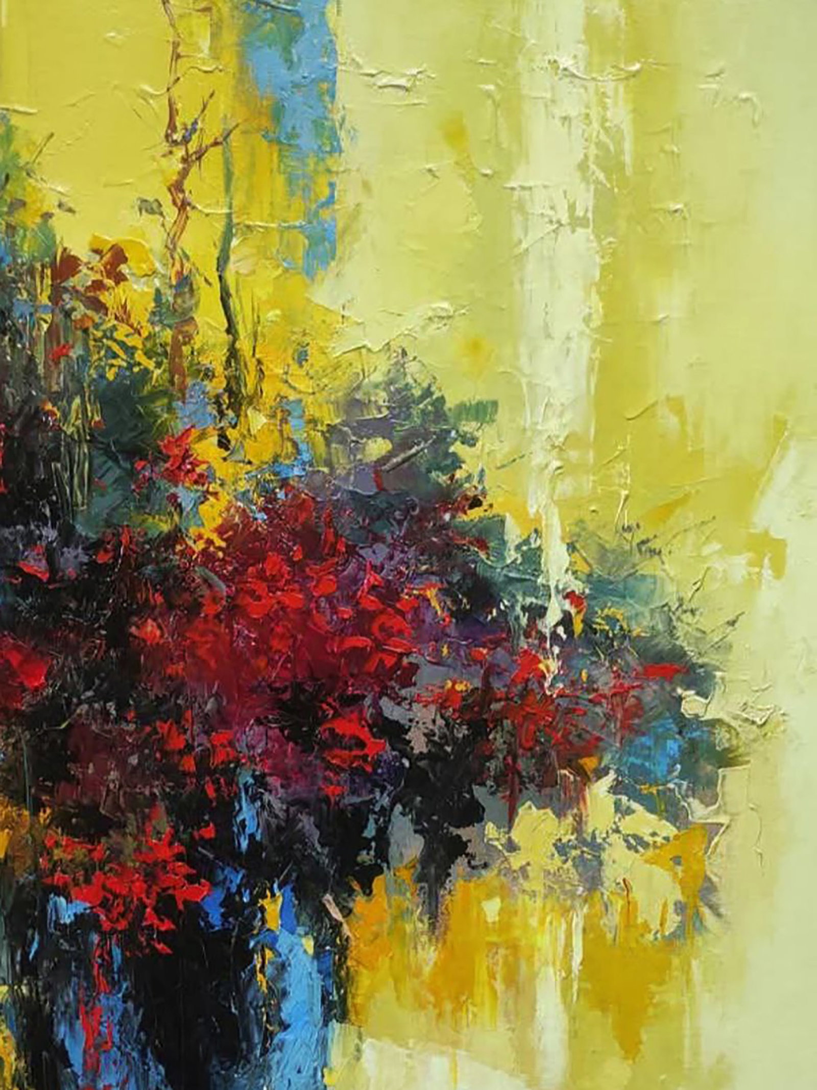 Oil painting Viburnum in a Vase Stepan Verbeshchuk - 3