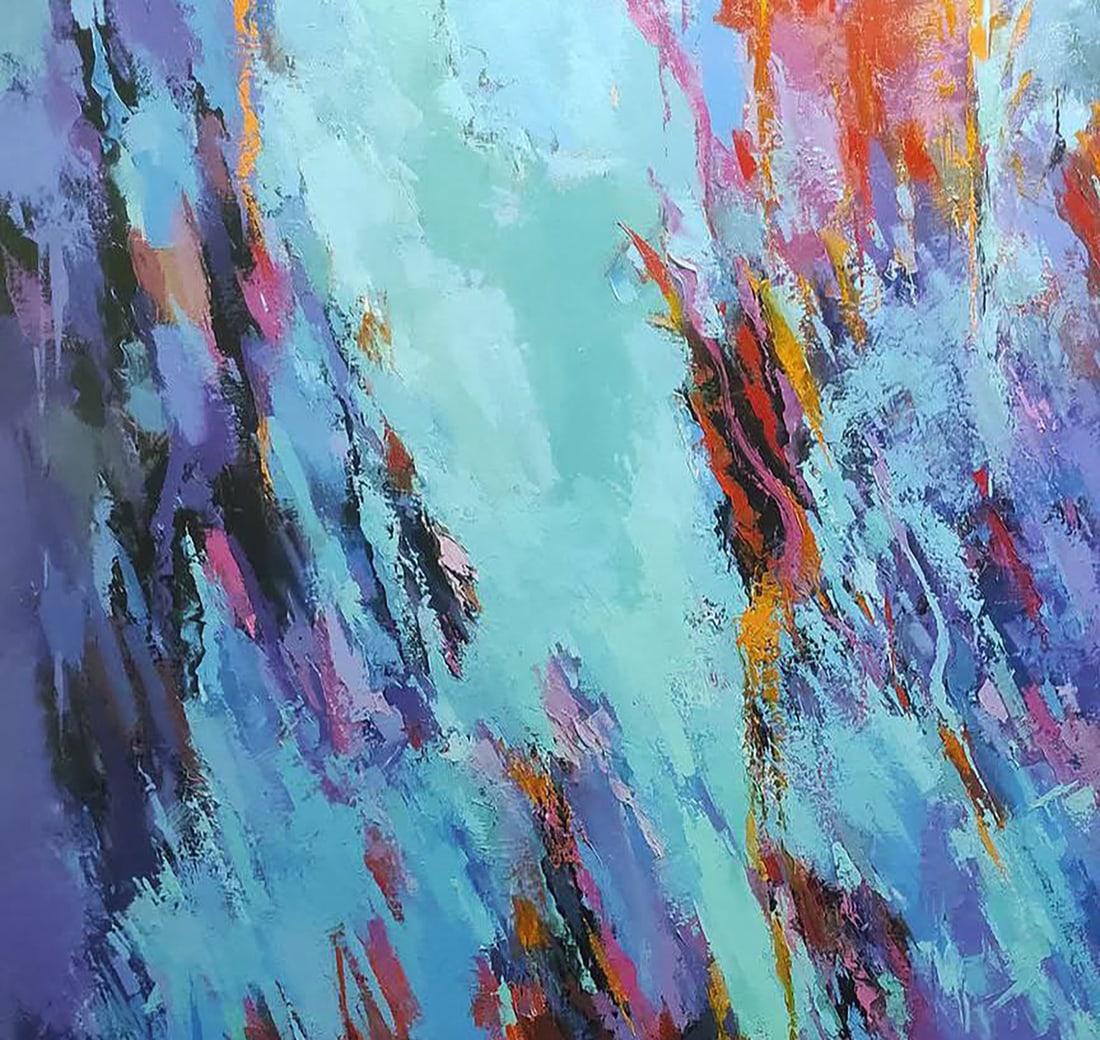 Oil painting Bright Haze in Colors Stepan Verbeshchuk - 2