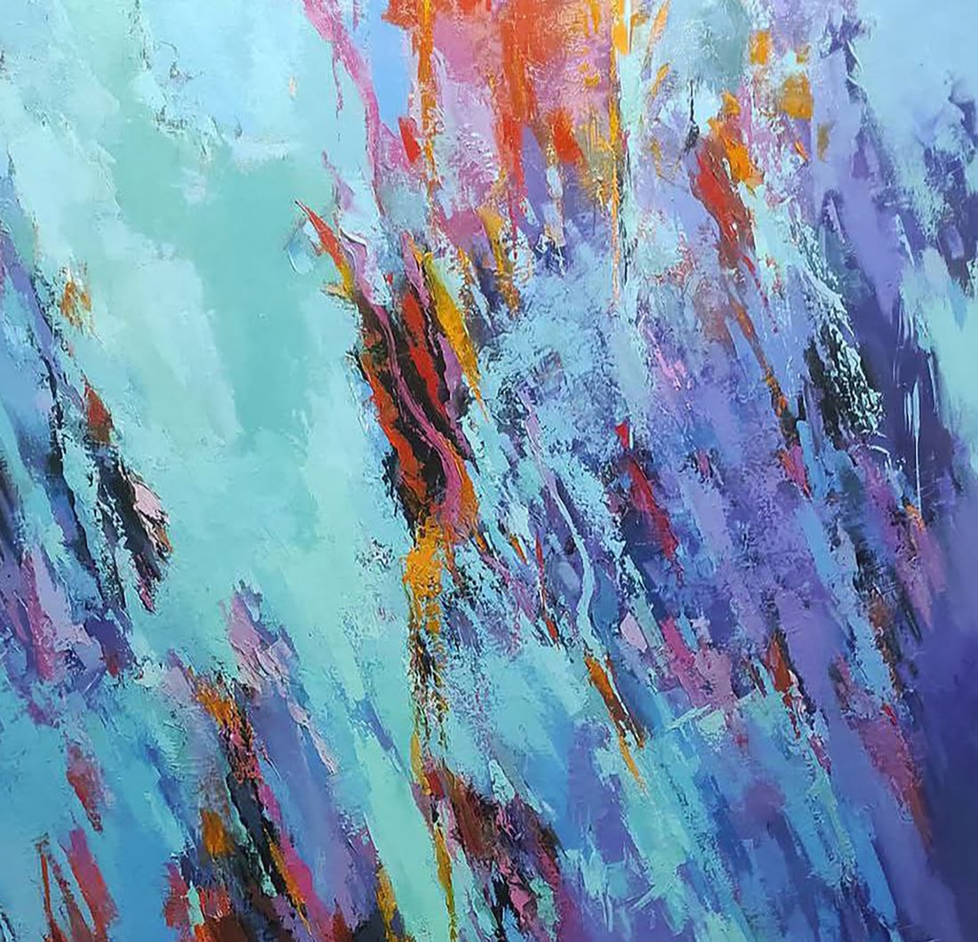 Oil painting Bright Haze in Colors Stepan Verbeshchuk - 3