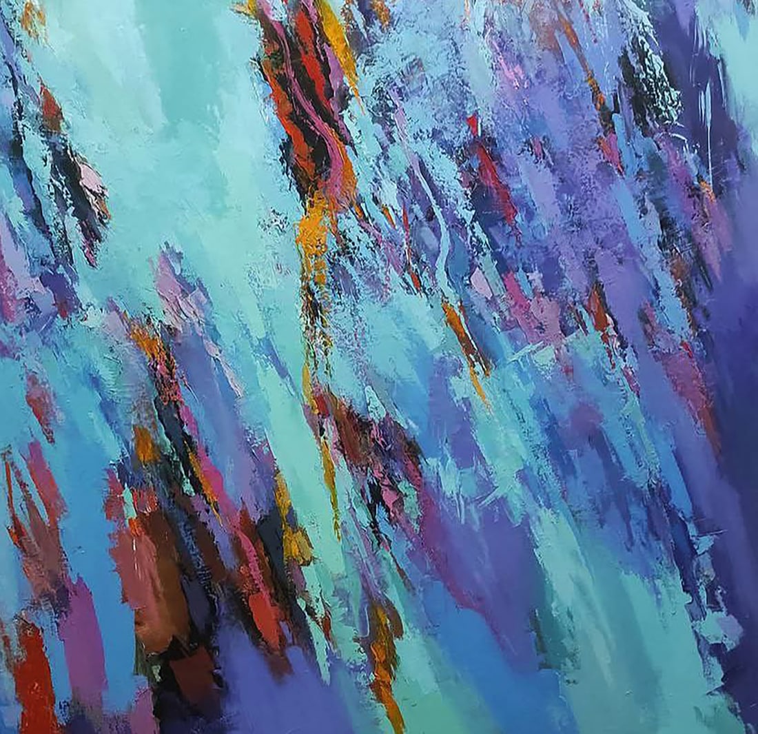 Oil painting Bright Haze in Colors Stepan Verbeshchuk - 5