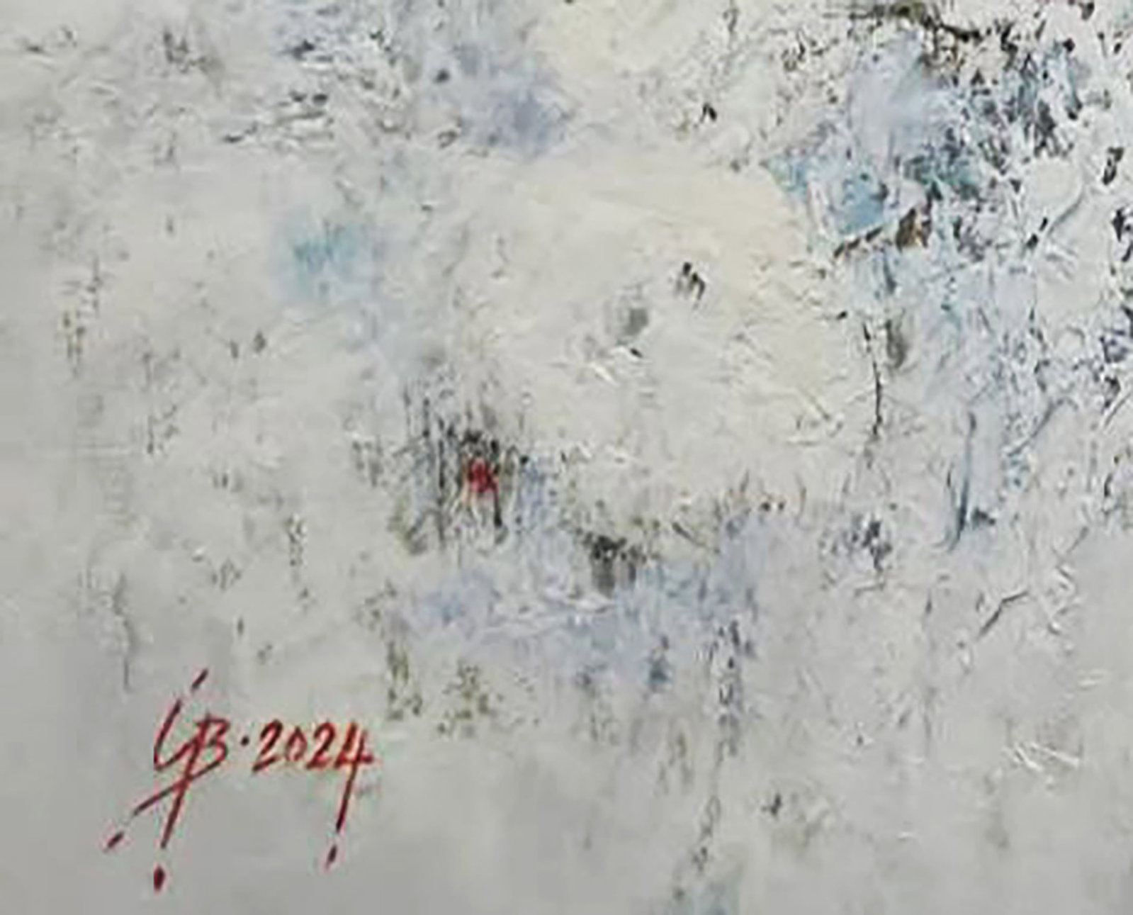Oil painting Endless Winter Blizzard Stepan Verbeshchuk - 6