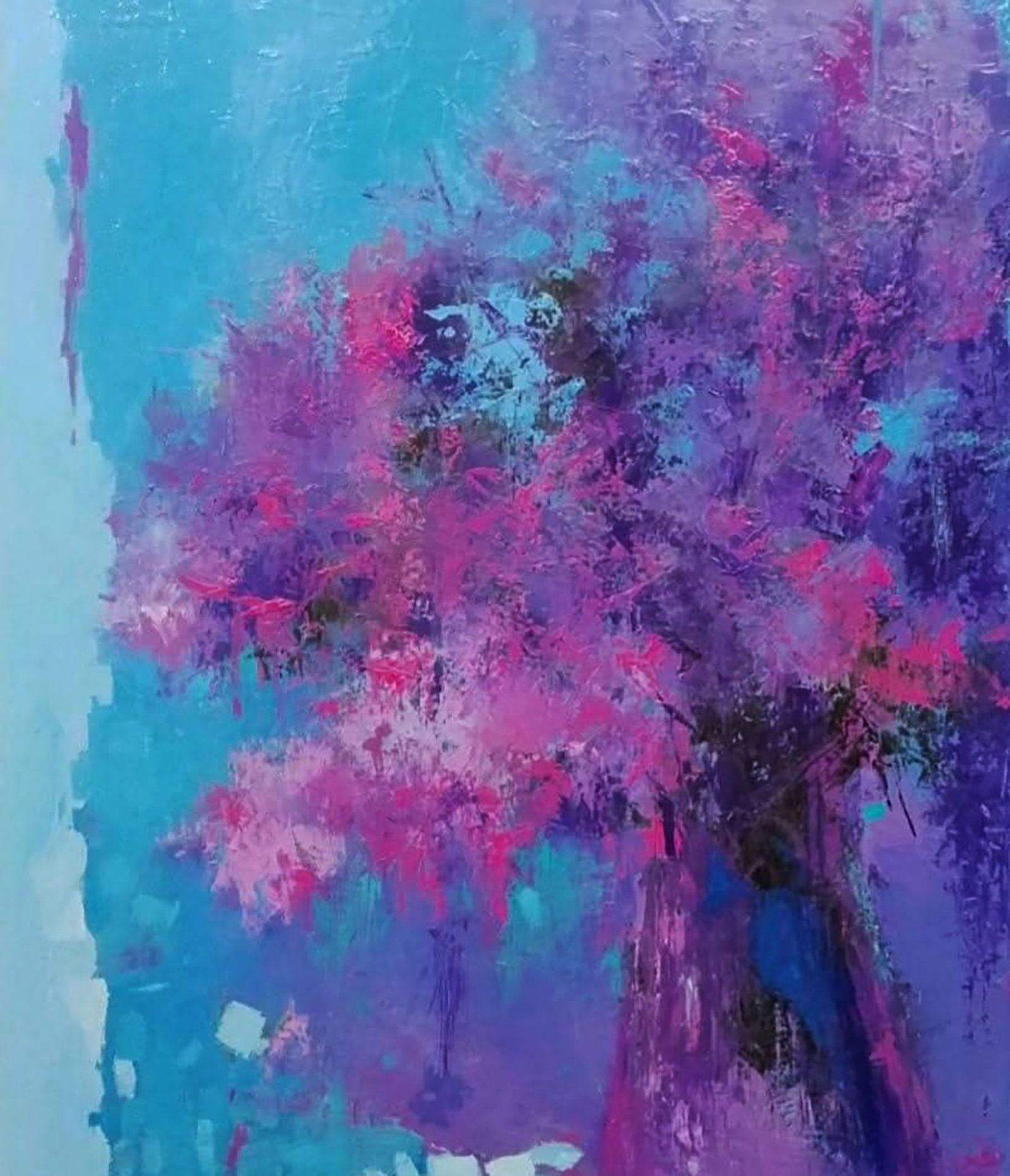 Oil painting Blooming Mood in a Vase Stepan Verbeshchuk - 2