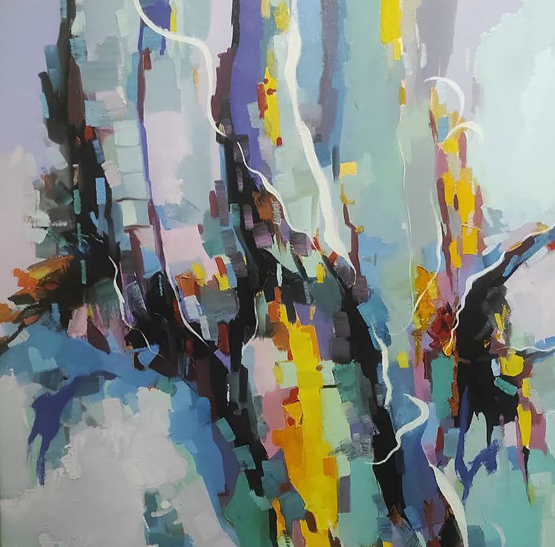 Oil painting On the Legacy of the Future Stepan Verbeshchuk - 2