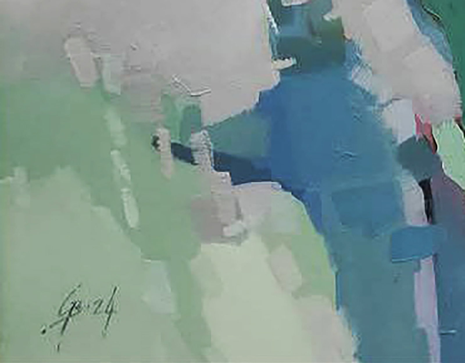 Oil painting On the Legacy of the Future Stepan Verbeshchuk - 6