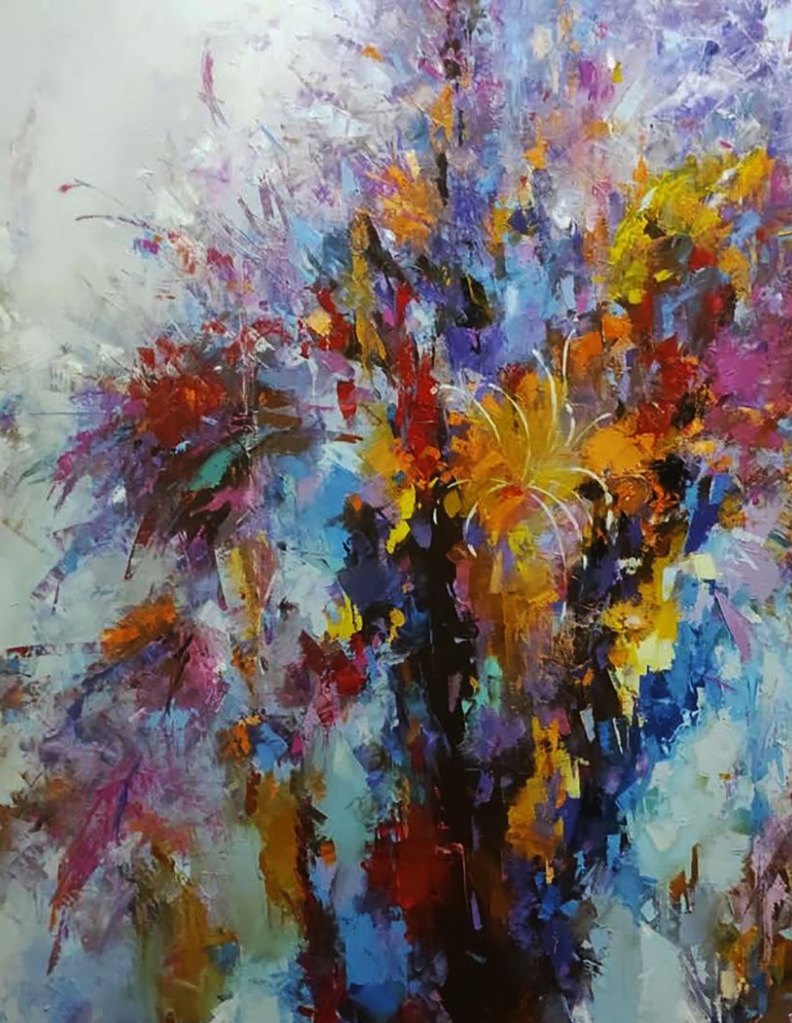 Oil painting Autumn kaleidoscope Stepan Verbeshchuk - 2