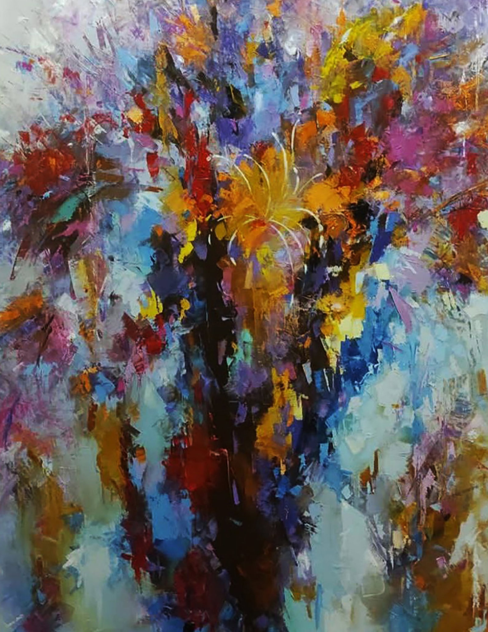 Oil painting Autumn kaleidoscope Stepan Verbeshchuk - 6