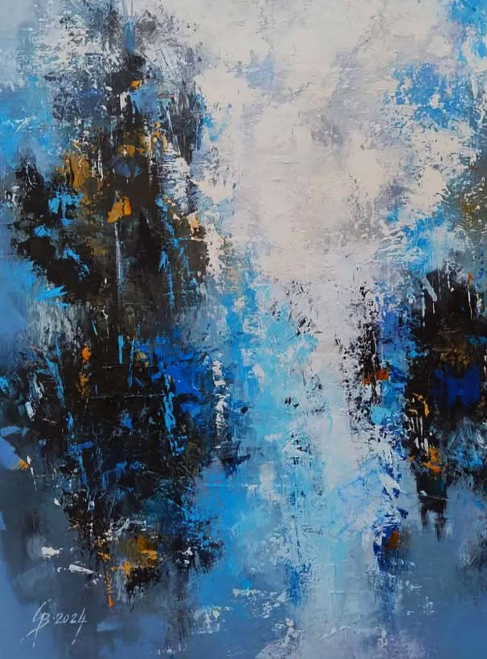 Oil painting After the storm Stepan Verbeshchuk - 4