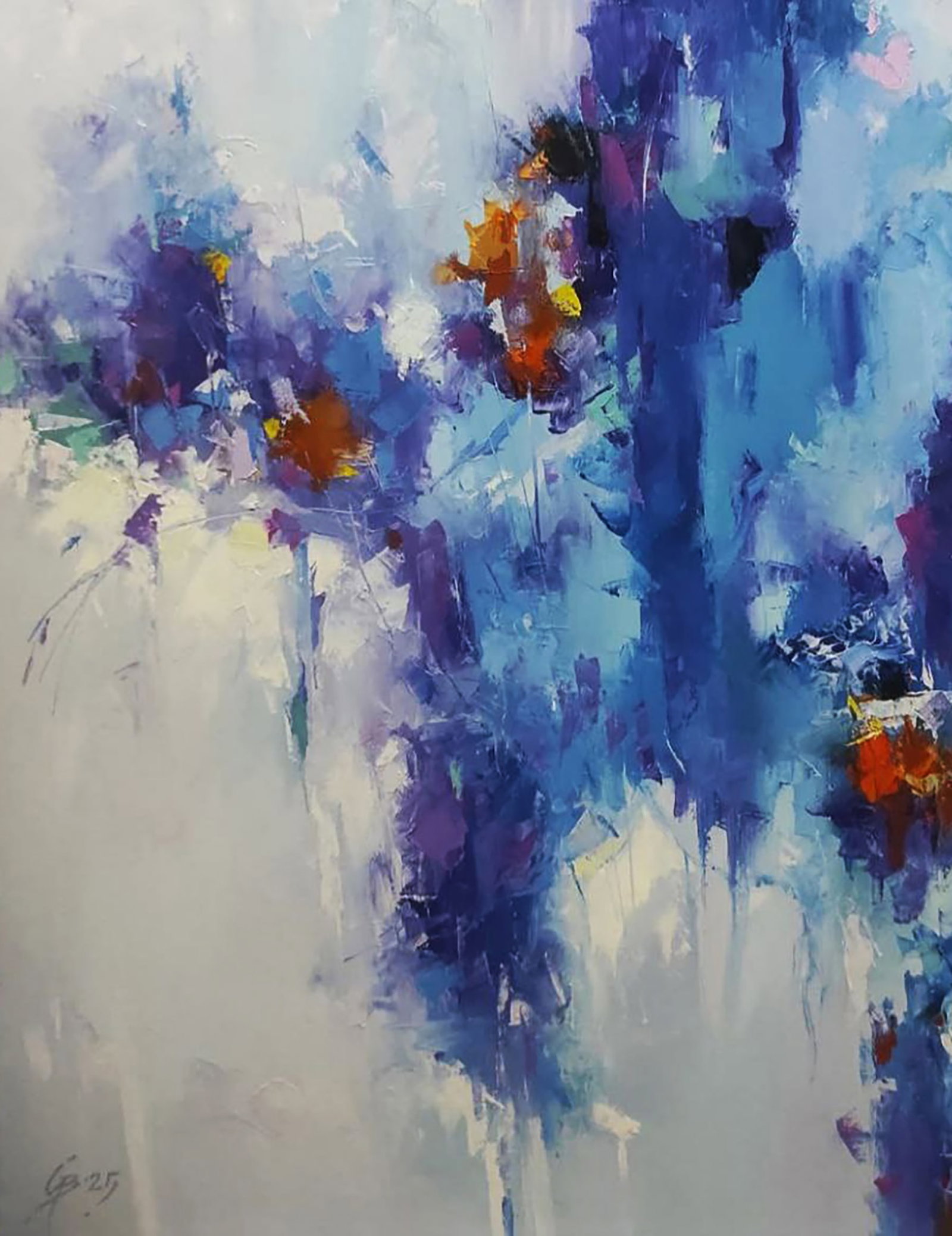 Oil painting About Winter Morning Stepan Verbeshchuk - 4