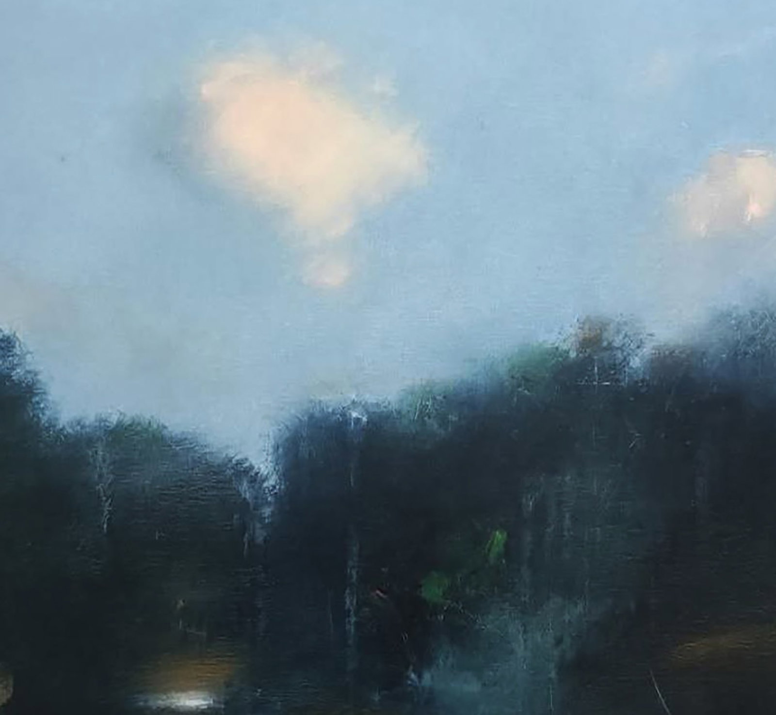Oil painting Pink Cloud in the Endless Sky Stepan Verbeshchuk - 6