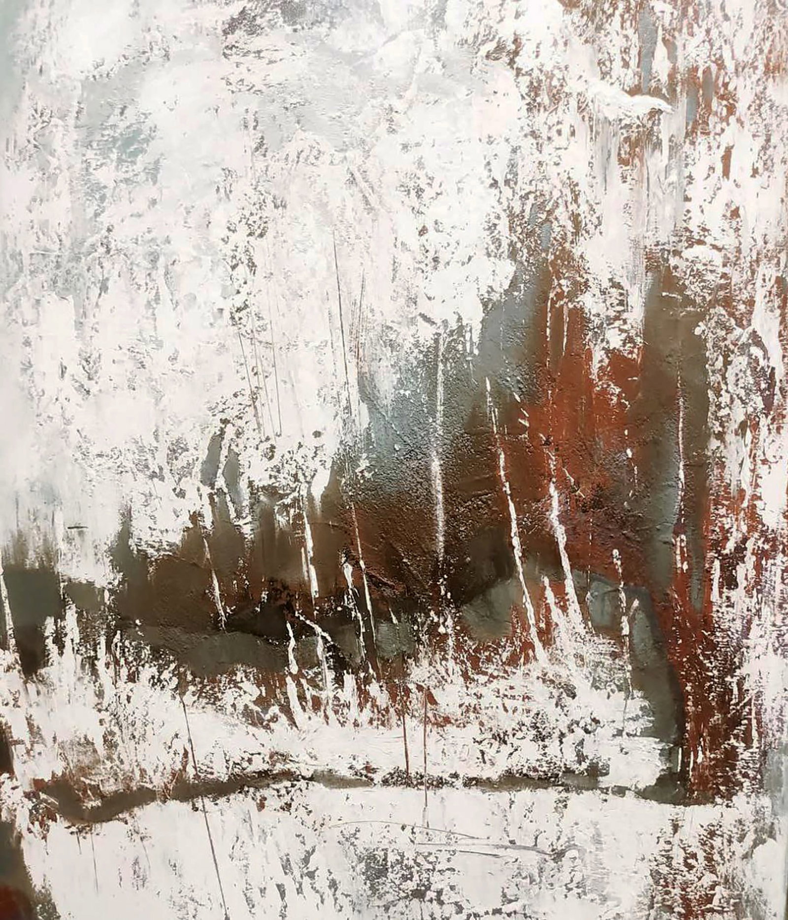Oil painting Approaching Winter Stepan Verbeshchuk: Title: Oil painting Approaching Winter Stepan Verbeshchuk Description: 34VERBESH Painter: Stepan Verbeshchuk Size: 70x60 cm/27.55x23.62 inches Components: oil, canvas Original painting CONDITION: