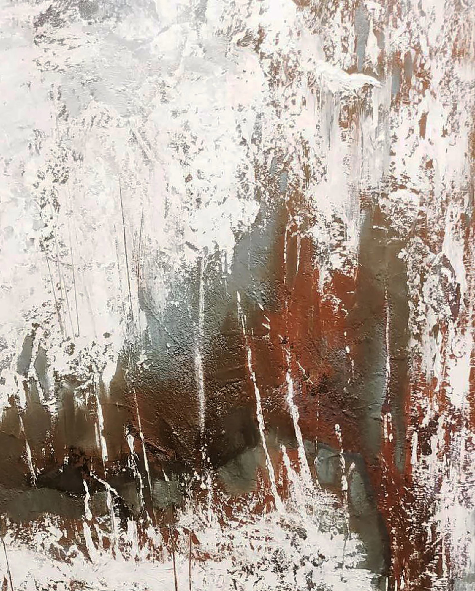 Oil painting Approaching Winter Stepan Verbeshchuk - 3