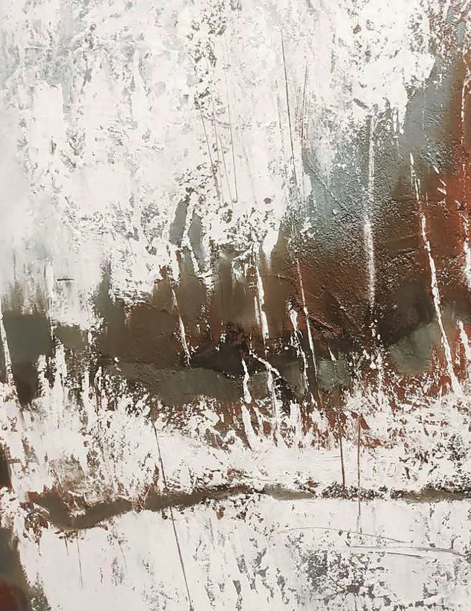 Oil painting Approaching Winter Stepan Verbeshchuk - 4