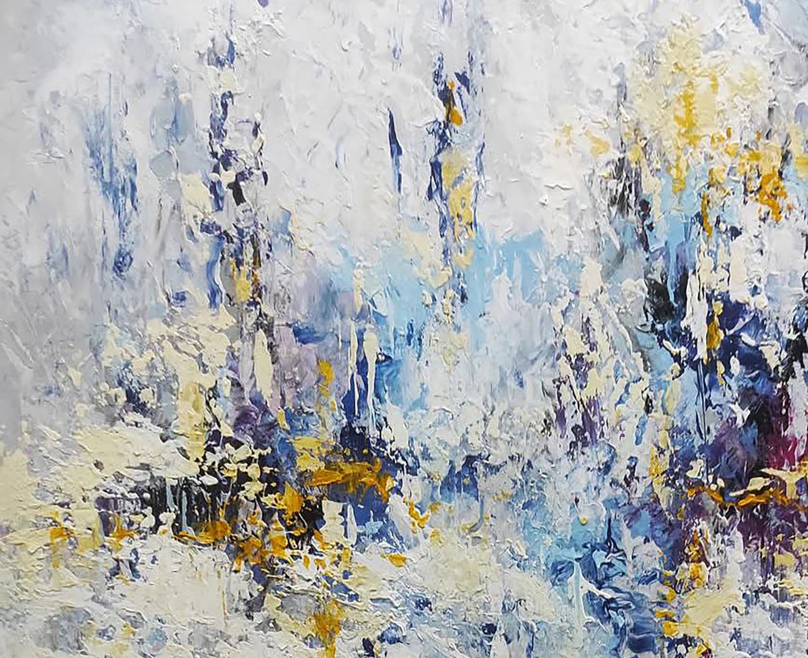 Acrylic painting Autumn Fog Before Winter Comes Stepan Verbeshchuk - 2