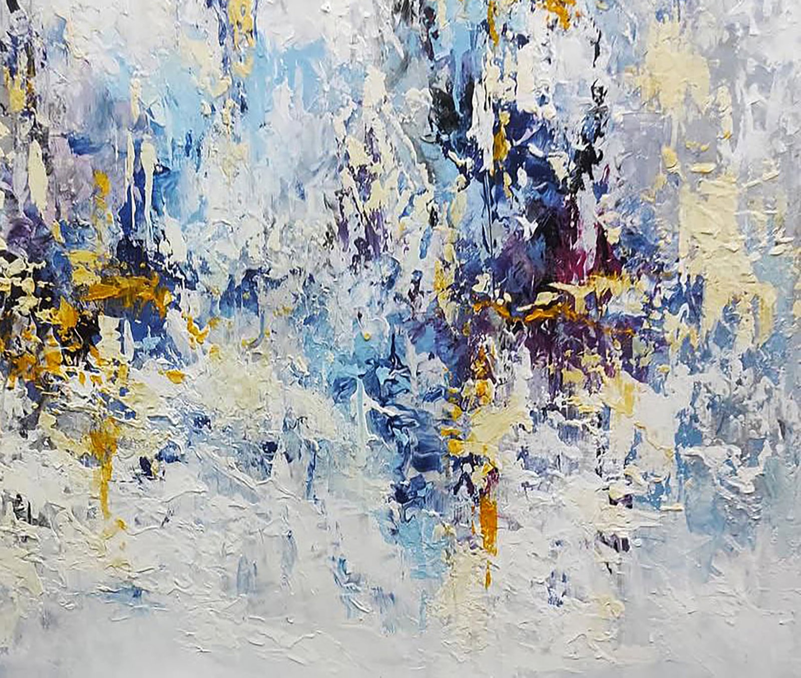 Acrylic painting Autumn Fog Before Winter Comes Stepan Verbeshchuk - 5