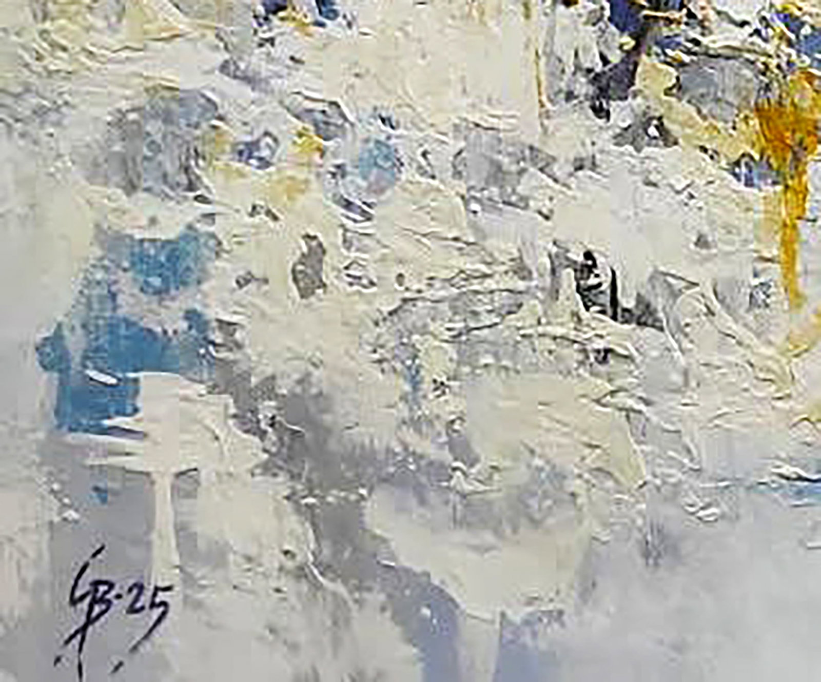 Acrylic painting Autumn Fog Before Winter Comes Stepan Verbeshchuk - 6