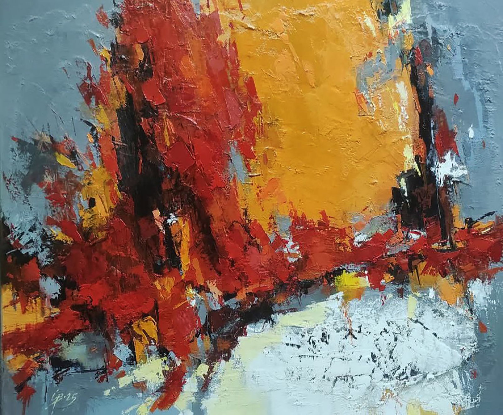 Oil painting About autumn again Stepan Verbeshchuk: Title: Oil painting About autumn again Stepan Verbeshchuk Description: 39VERBESH Painter: Stepan Verbeshchuk Size: 50x60 cm/19.68x23.62 inches Components: oil, canvas Original painting CONDITION:
