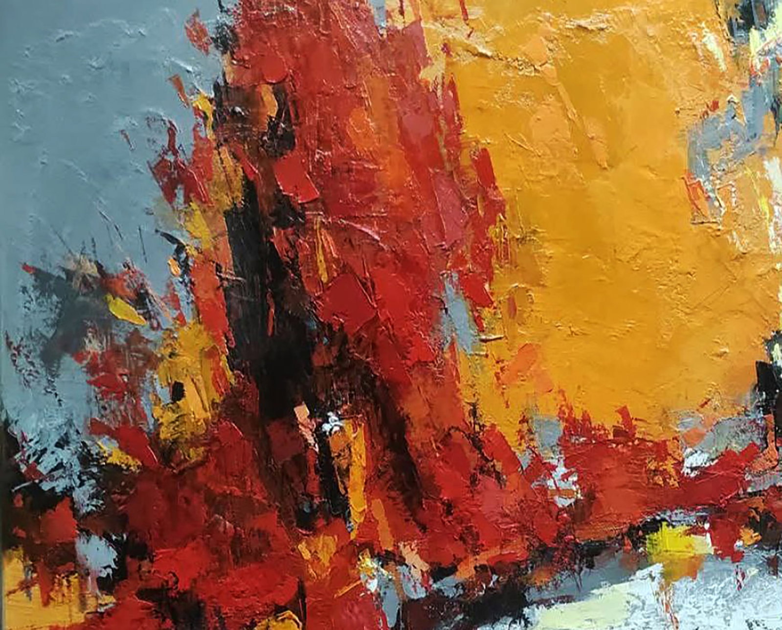 Oil painting About autumn again Stepan Verbeshchuk - 2