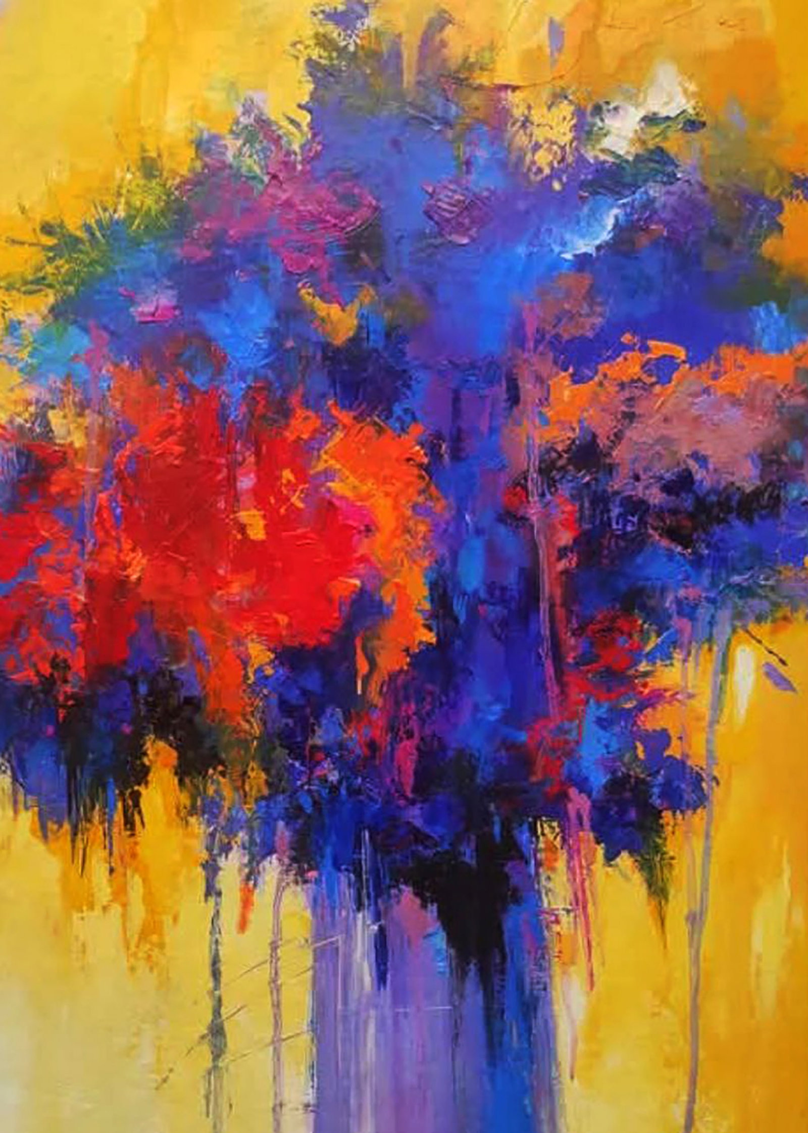 Oil painting Sunny Mood in a Vase Stepan Verbeshchuk - 3