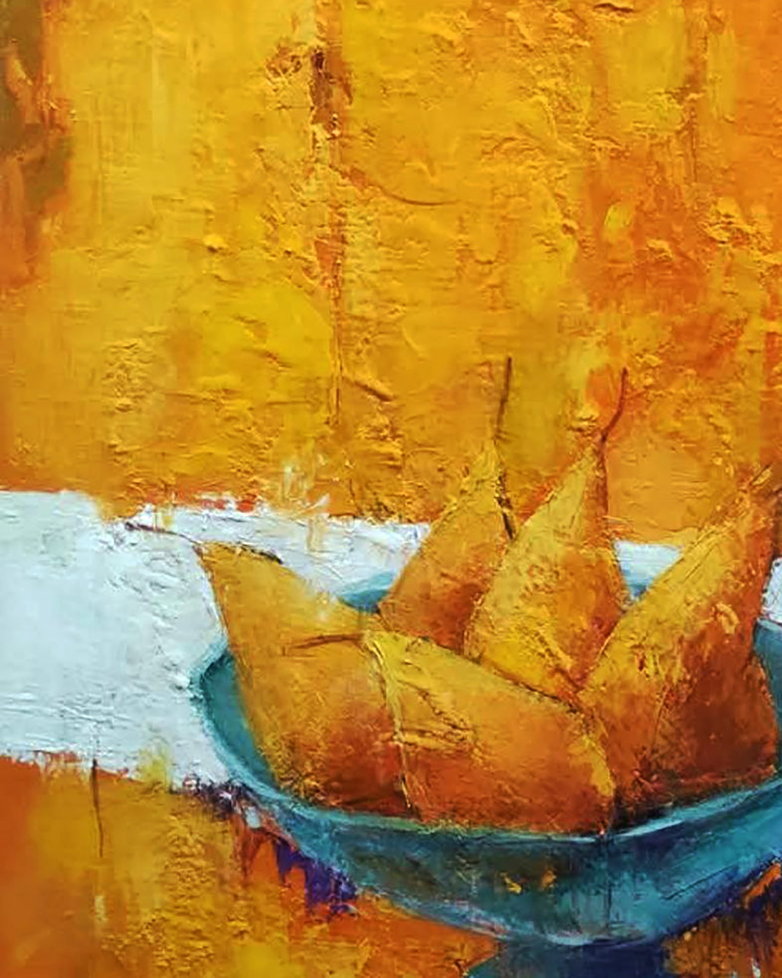 Oil painting These Pears in a Plate Stepan Verbeshchuk - 4