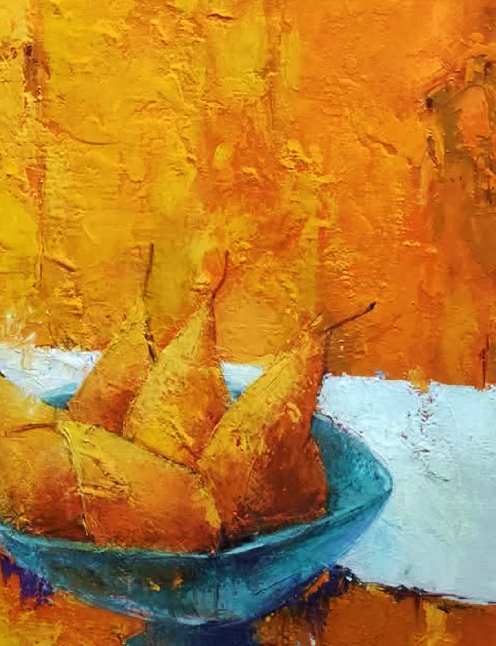 Oil painting These Pears in a Plate Stepan Verbeshchuk - 5