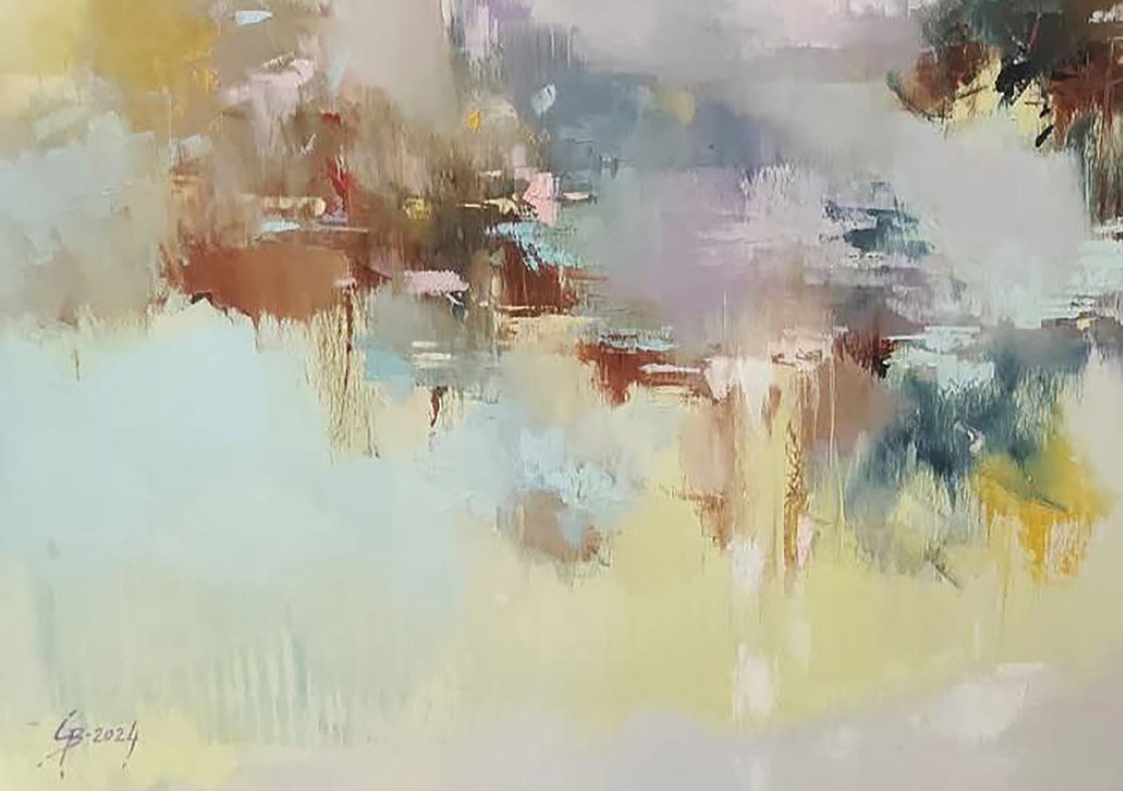 Oil painting Silence Before Dawn Stepan Verbeshchuk - 4