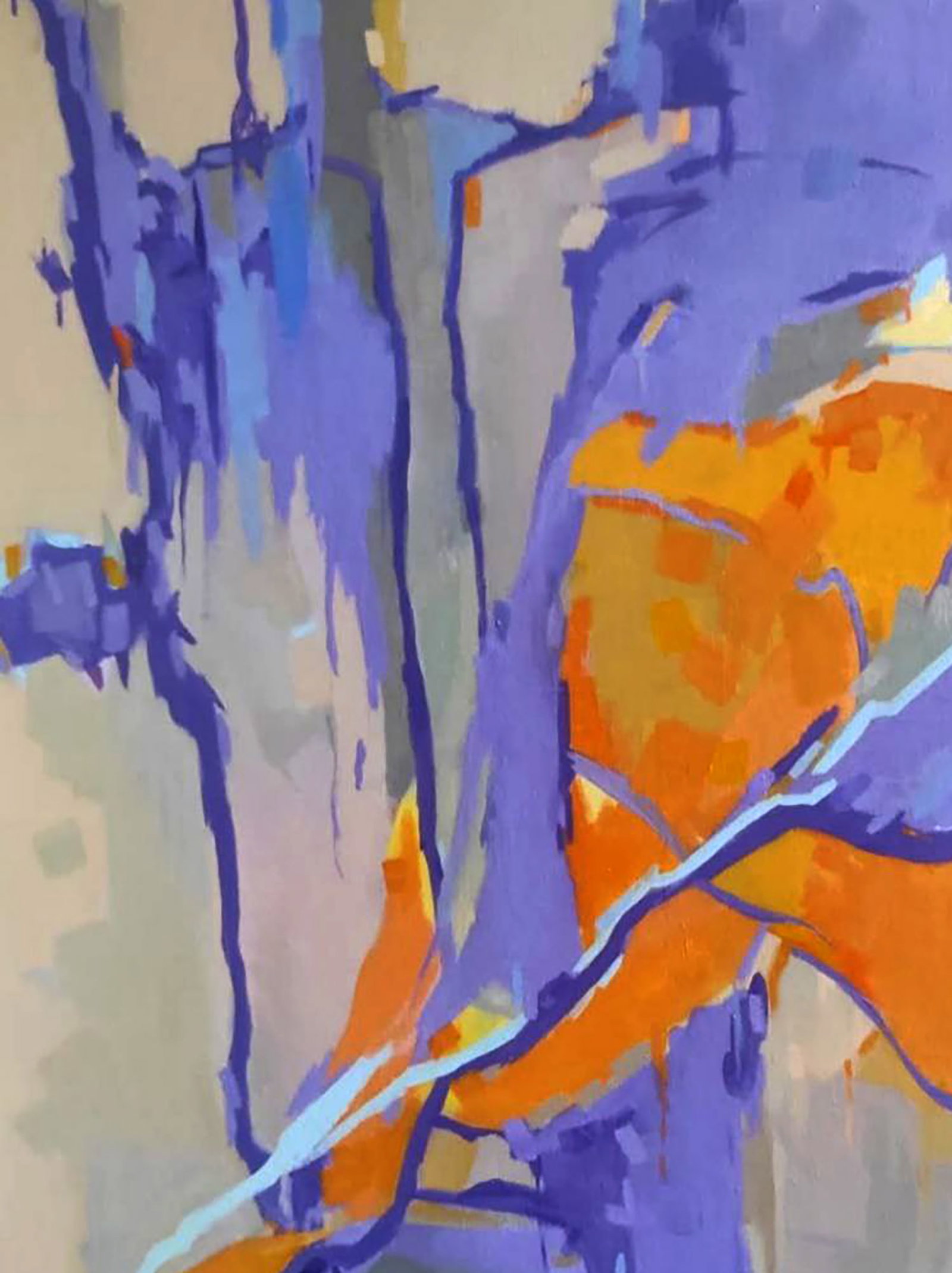 Oil painting Violet Mood at Dawn Stepan Verbeshchuk - 2