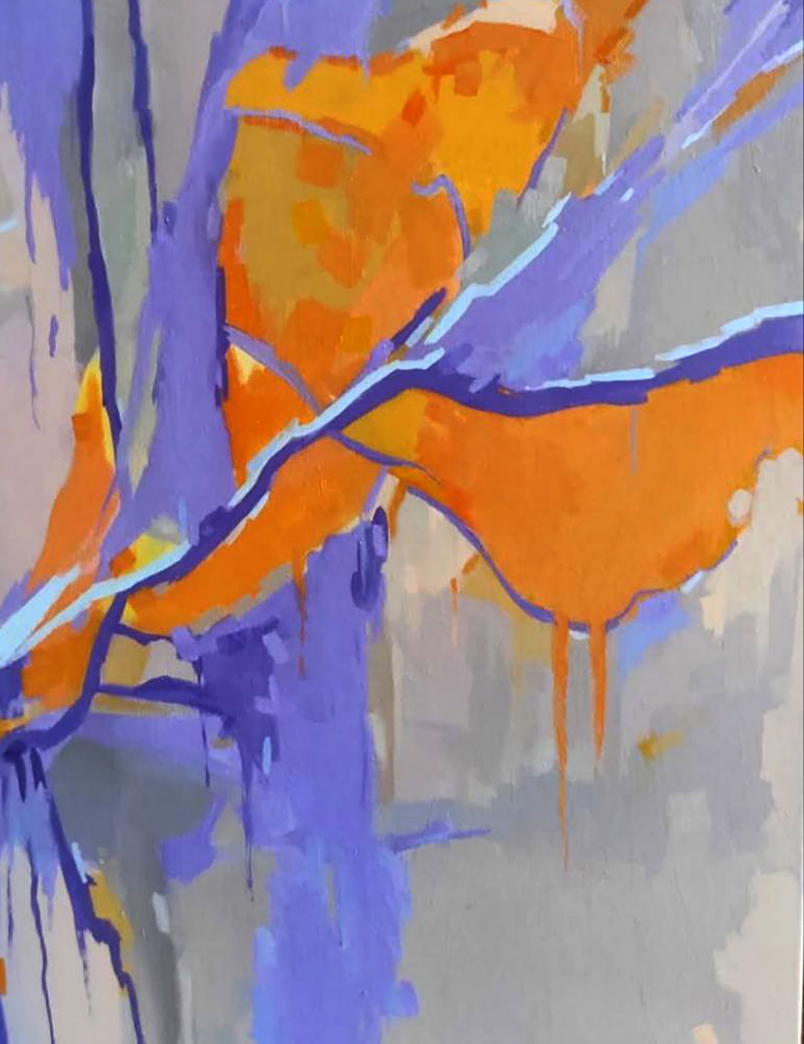 Oil painting Violet Mood at Dawn Stepan Verbeshchuk - 5