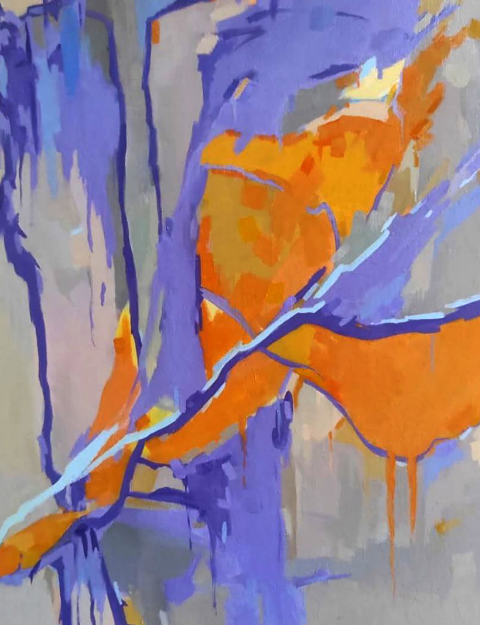 Oil painting Violet Mood at Dawn Stepan Verbeshchuk - 6