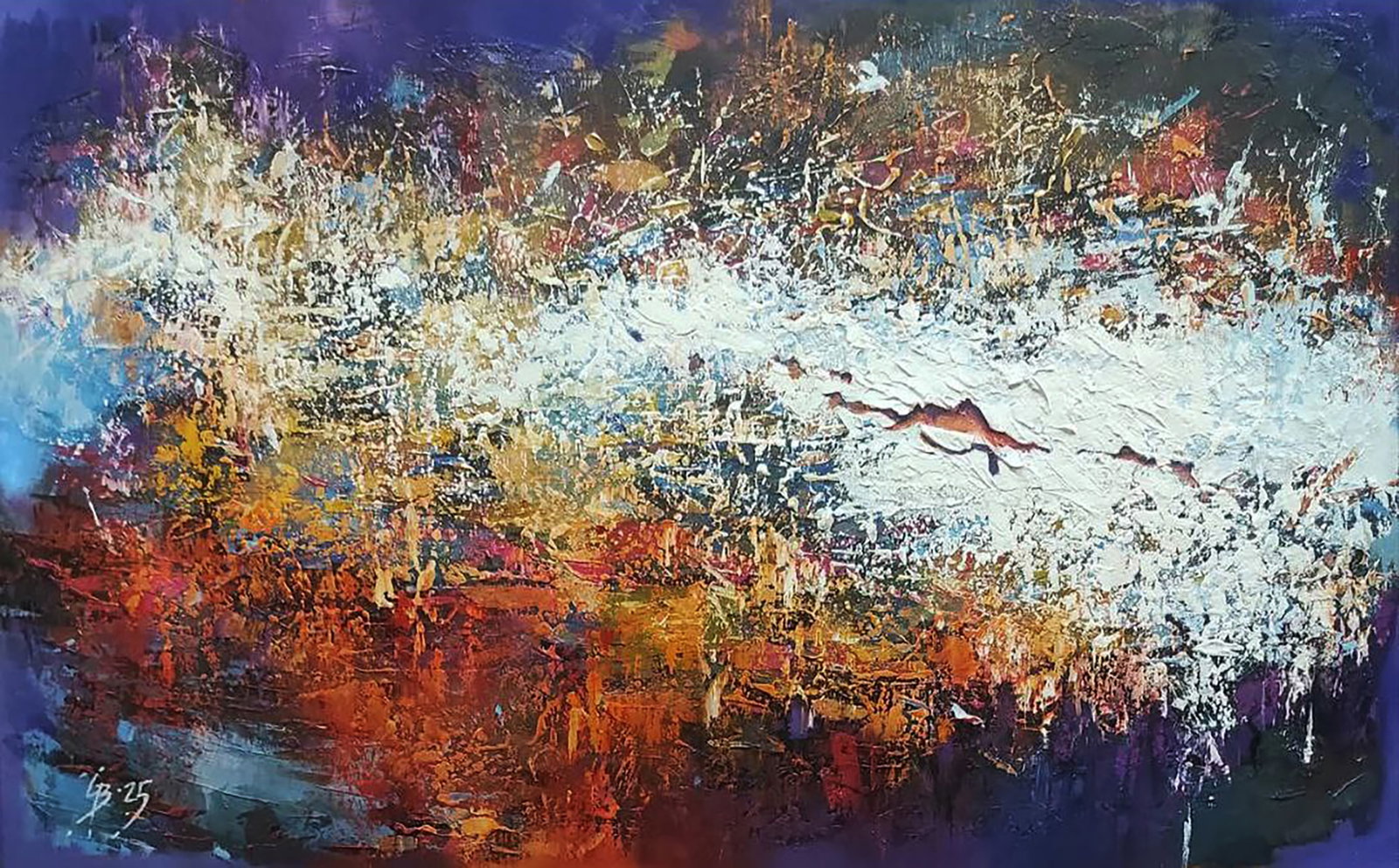 Oil painting Colors of an autumn morning Stepan Verbeshchuk: Title: Oil painting Colors of an autumn morning Stepan Verbeshchuk Description: 52VERBESH Painter: Stepan Verbeshchuk Size: 50x70 cm/19.68x27.55 inches Components: oil, canvas Original painting