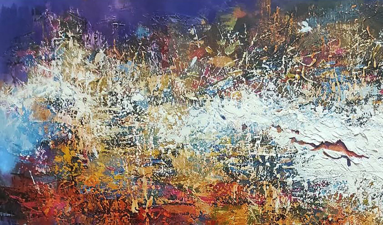 Oil painting Colors of an autumn morning Stepan Verbeshchuk - 2