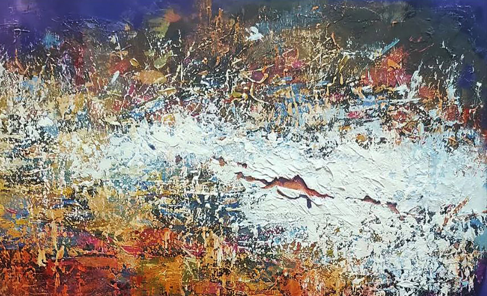 Oil painting Colors of an autumn morning Stepan Verbeshchuk - 3