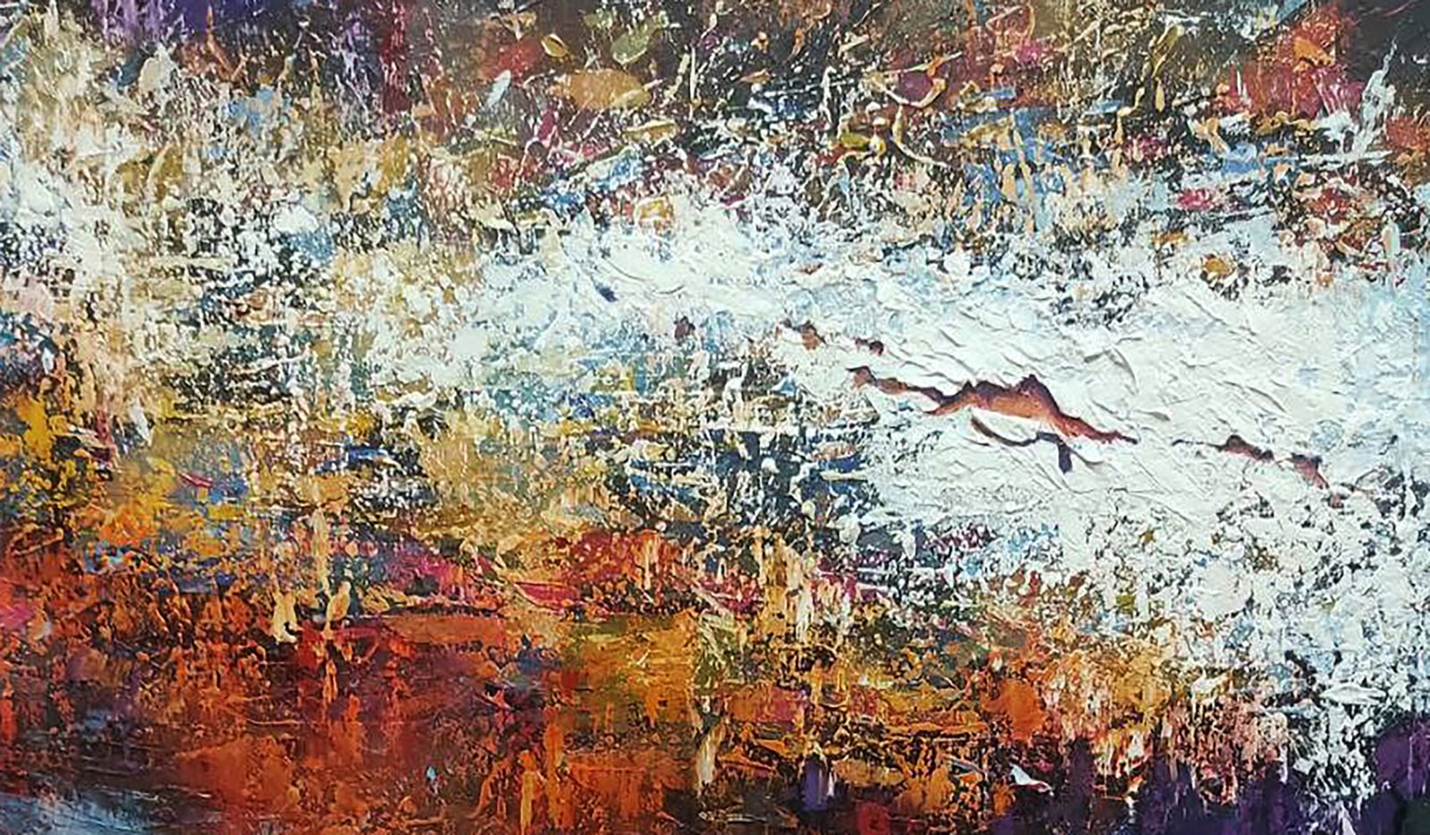 Oil painting Colors of an autumn morning Stepan Verbeshchuk - 6
