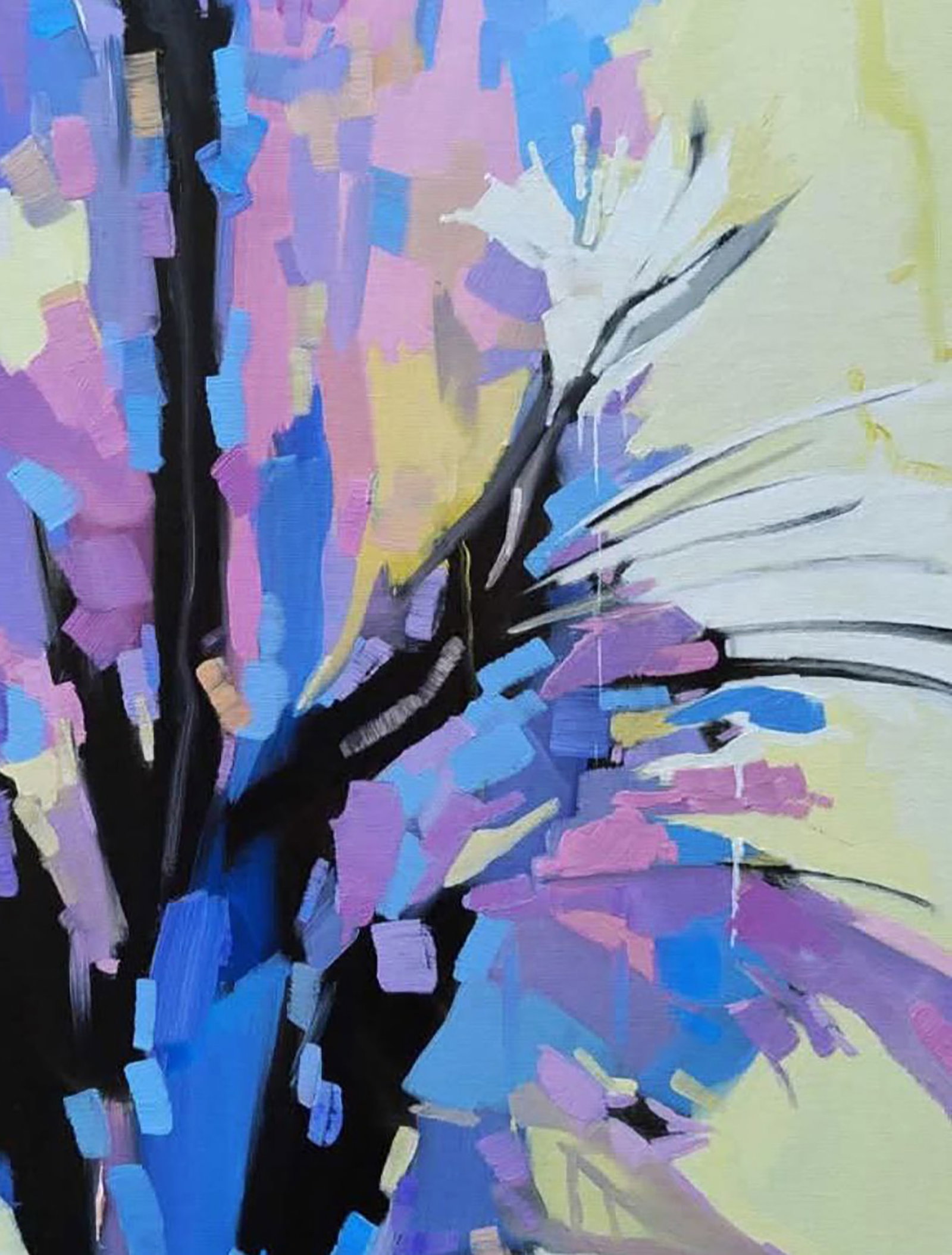 Oil painting Floral motif in Paints Stepan Verbeshchuk - 3