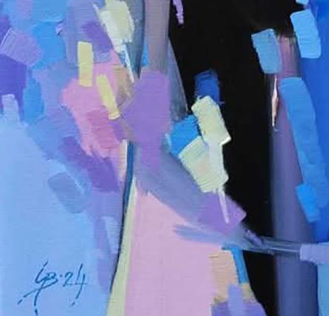 Oil painting Floral motif in Paints Stepan Verbeshchuk - 7