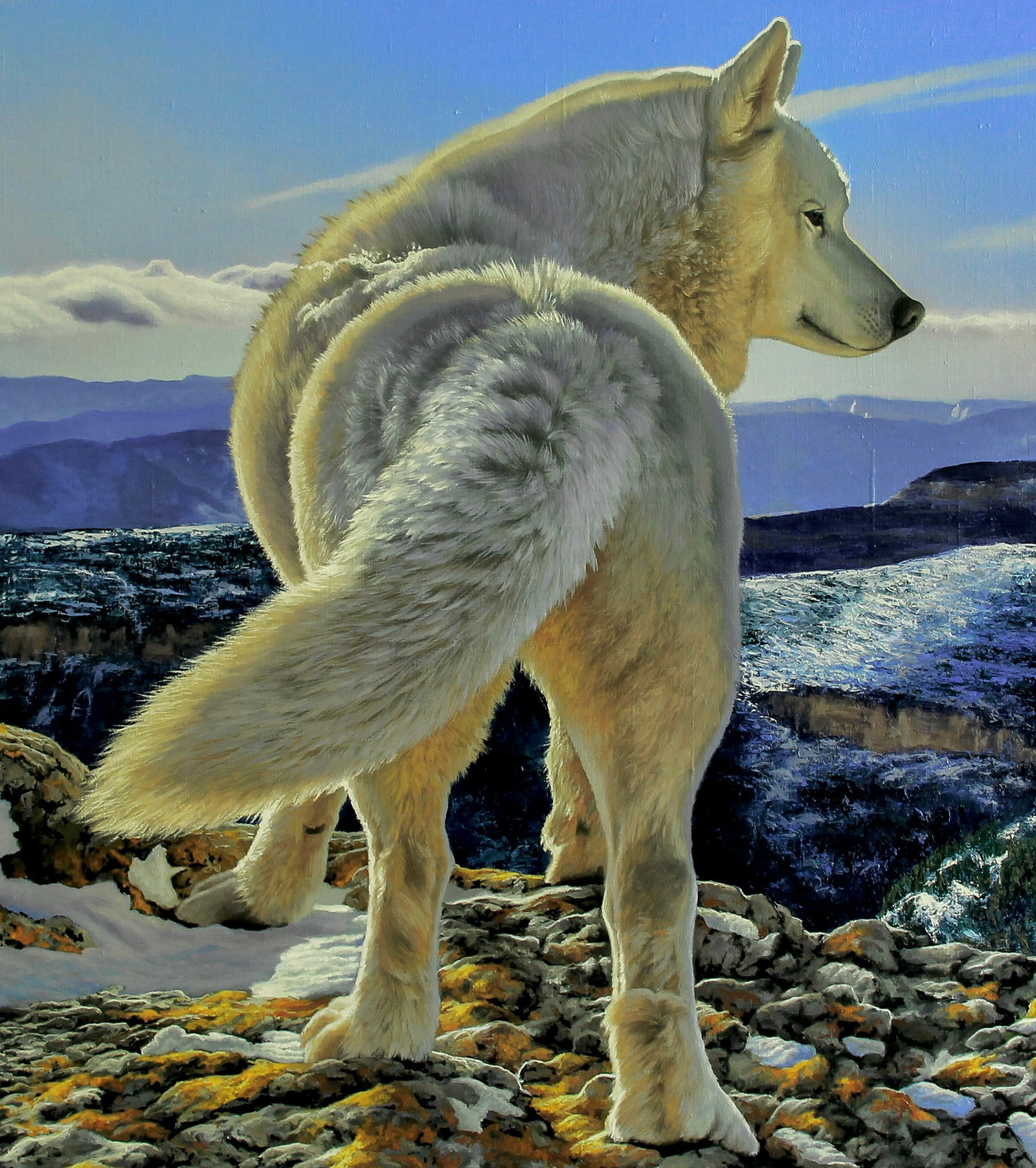 Oil painting Breath of the Mountains Kateryna Bukuros - 6