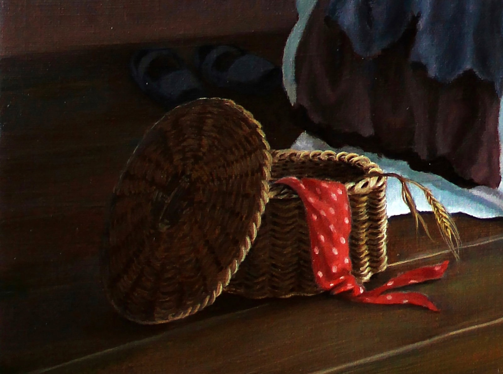 Oil painting A Little Parable Kateryna Bukuros - 8