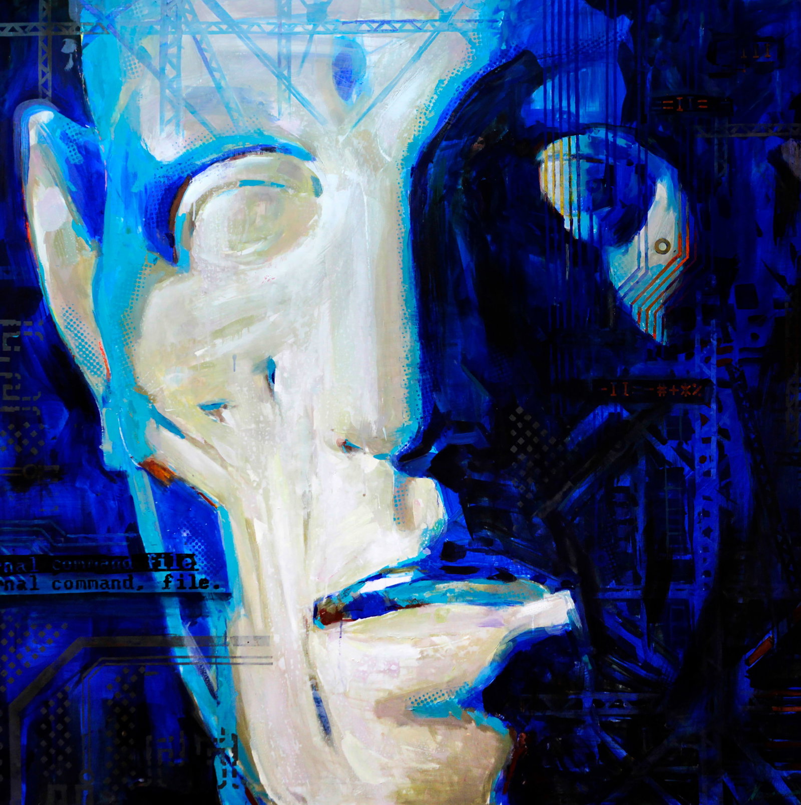 Oil painting Gudon Ed Potapenkov: Title: Oil painting Gudon Ed Potapenkov Description: 19POTAP Painter: Ed Potapenkov Size: 150x150 cm/59.05x59.05 inches Components: oil, canvas Original painting CONDITION: excellent ARTIST: Ed Potape