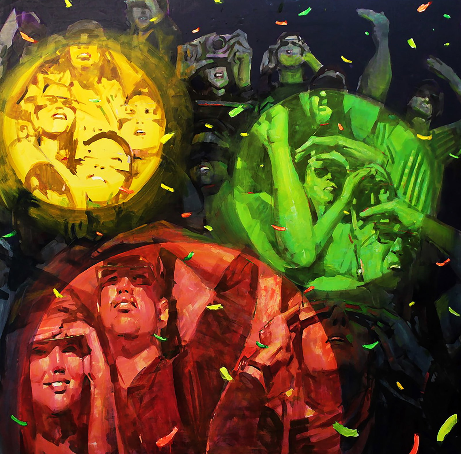 Oil painting Show forever Ed Potapenkov (1 of 5)