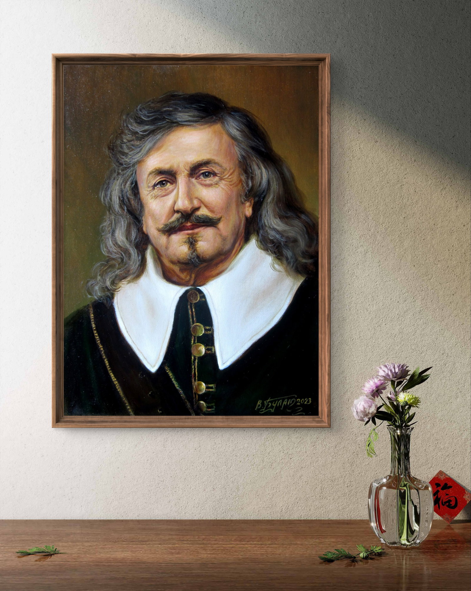Oil painting An image from the past Valeriy Bulat - 3