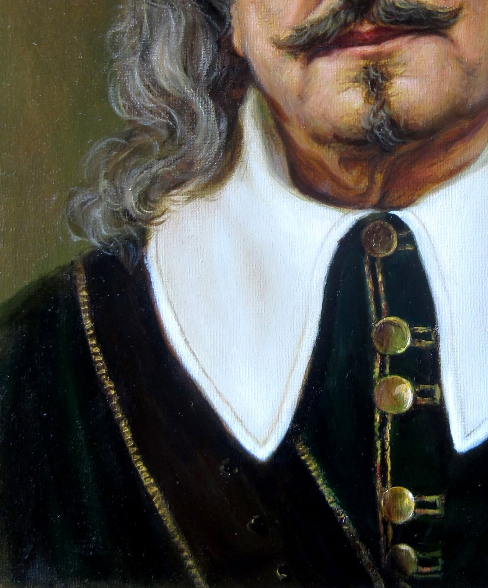Oil painting An image from the past Valeriy Bulat - 6