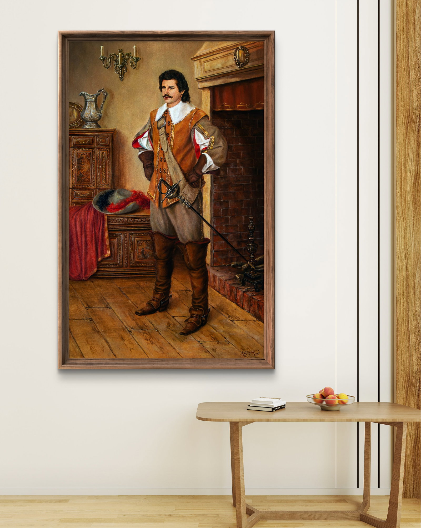 Oil painting I will carry out my plan Valeriy Bulat - 2