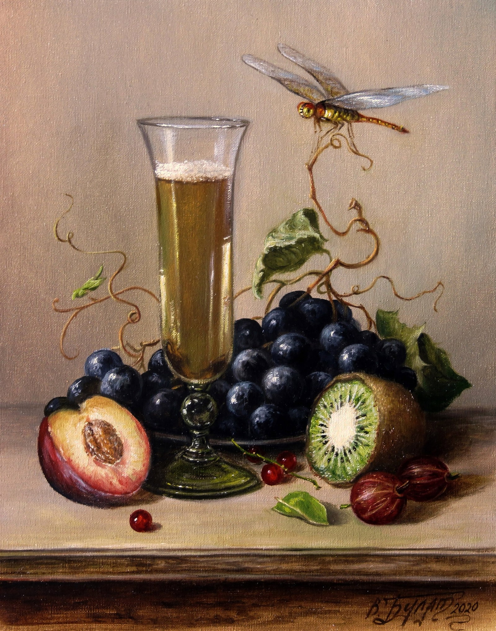 Oil painting Light treat Valeriy Bulat: Title: Oil painting Light treat Valeriy Bulat Description: 39BUL Painter: Valeriy Bulat Size: 25x20 cm/9.84x7.87 inches Components: oil, canvas Original painting CONDITION: excellent ARTIST: Bulat