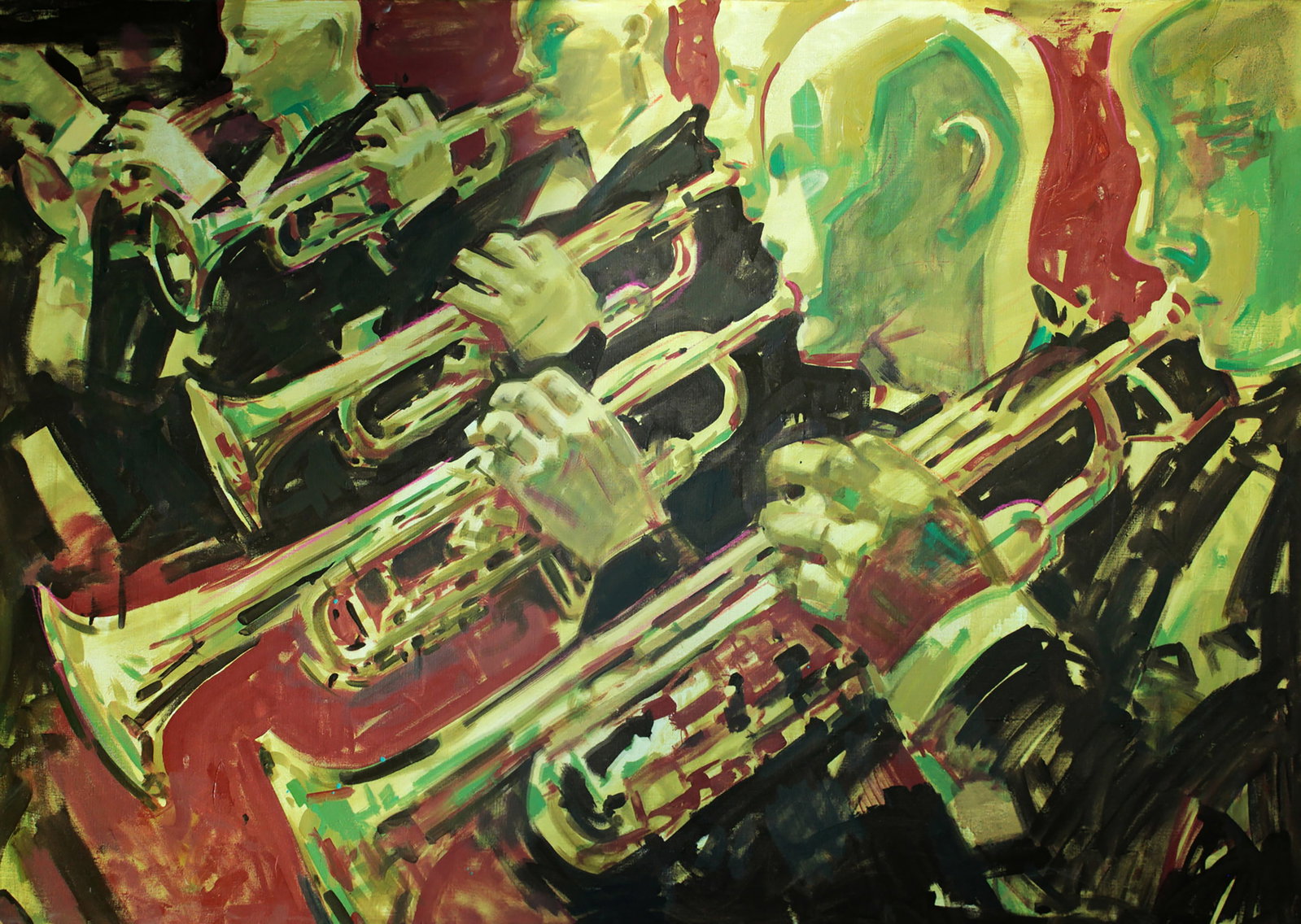 Oil painting March Ed Potapenkov: Title: Oil painting March Ed Potapenkov Description: 62POTAP Painter: Ed Potapenkov Size: 140x100 cm/55.11x39.37 inches Components: oil, canvas Original painting CONDITION: excellent ARTIST: Ed