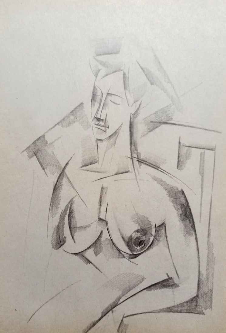 Abstract painting Portrait of a naked girl Peter Tovpev: Title: Abstract painting Portrait of a naked girl Peter Tovpev Description: NoDobr 587 *** ABOUT THIS PAINTING *** * TITLE: "Portrait of a naked girl" * ARTISTS: Peter Tovpev * SIZE: 30x20