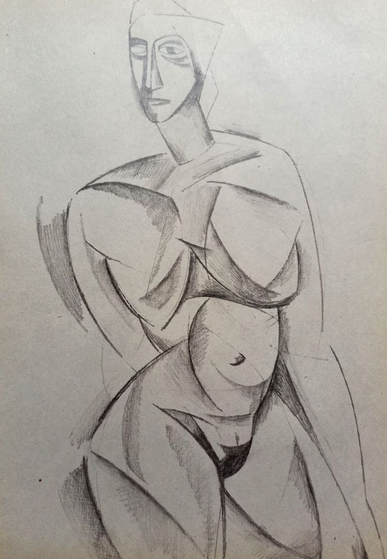 Abstract pencil painting Portrait of a naked girl Peter Tovpev: Title: Abstract pencil painting Portrait of a naked girl Peter Tovpev Description: NoDobr 598 *** ABOUT THIS PAINTING *** * TITLE: "Portrait of a naked girl" * ARTISTS: Peter Tovpev * SIZE: 30x20