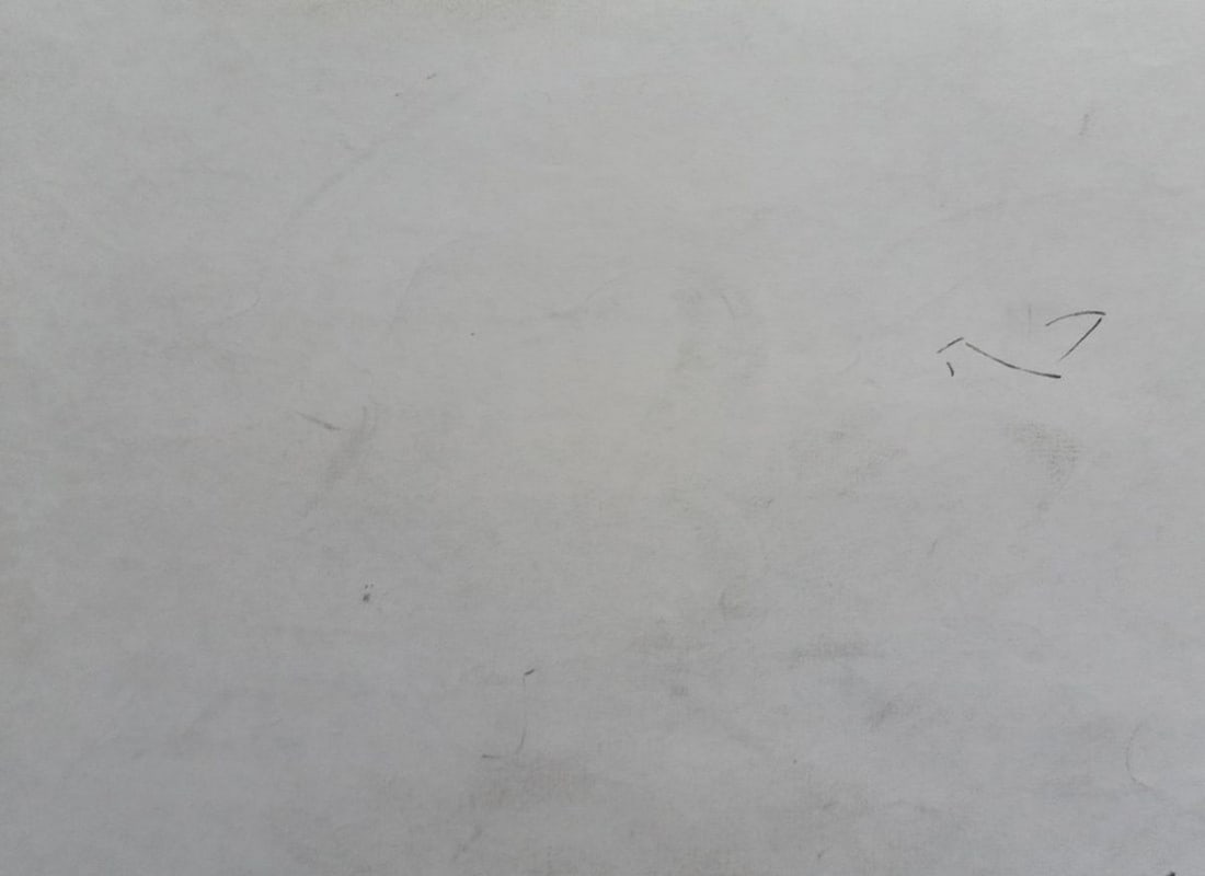 Abstract pencil painting Portrait of a naked girl Peter Tovpev - 4
