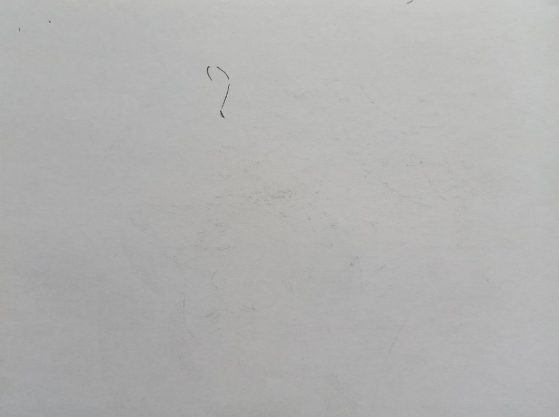 Abstract pencil painting Portrait of a girl Peter Tovpev - 5