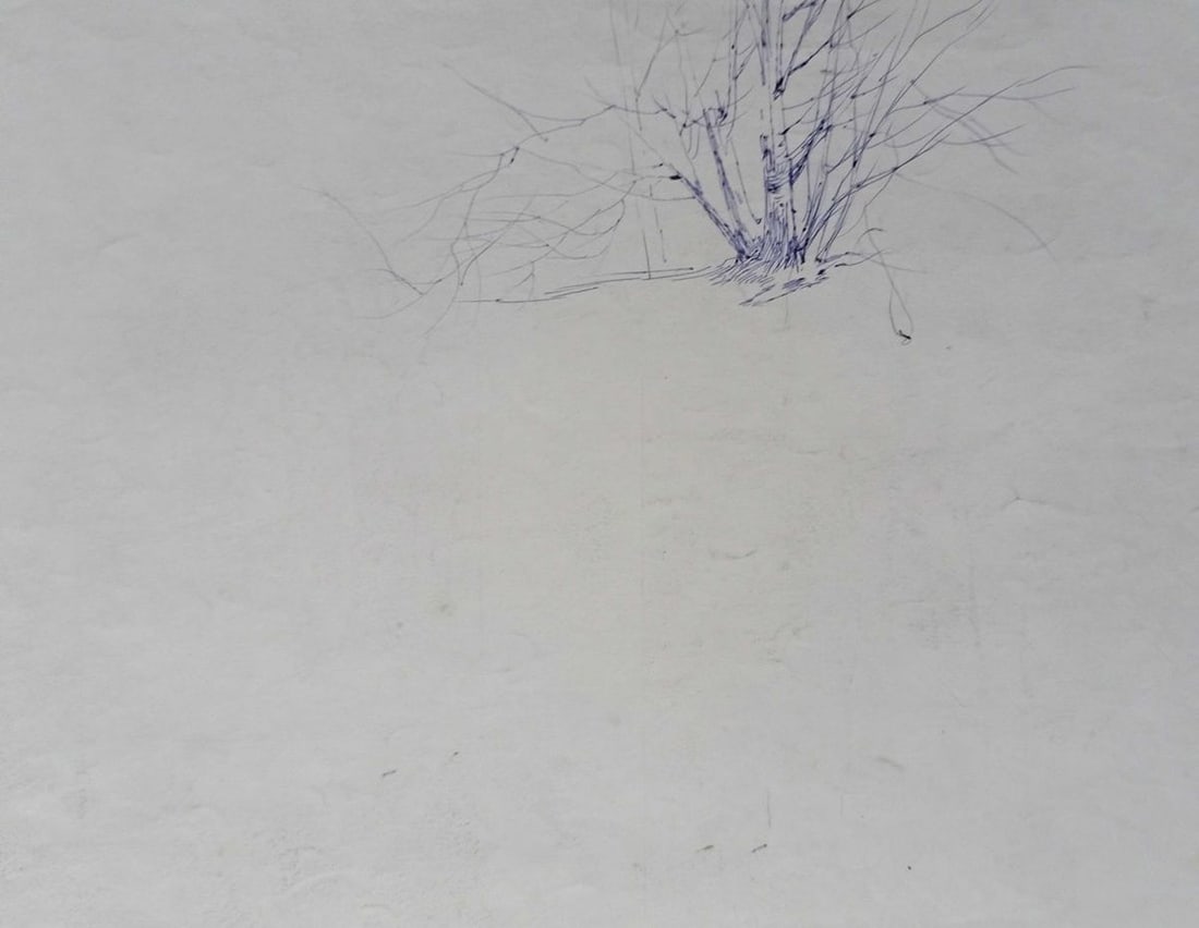 Pencil painting Spring landscape Peter Tovpev - 4