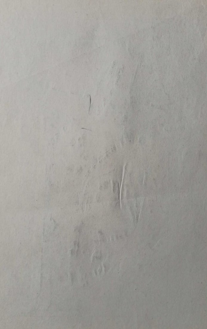 Abstract pencil painting Portrait of a naked girl Peter Tovpev - 4